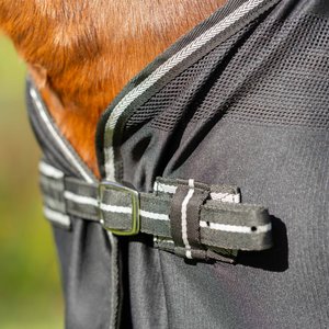 Equinavia Sefyr Scrim Horse Sheet, Black, Large