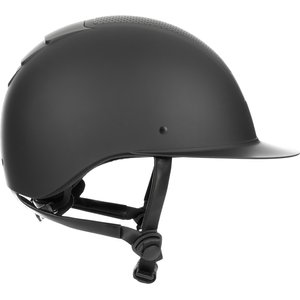 Equinavia Crown MIPS Horse Riding Helmet, Black/Black, Medium