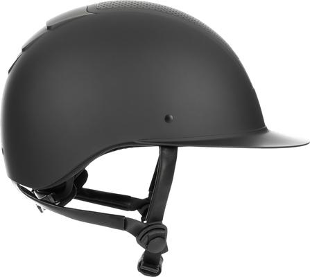 Show full view: Equinavia Crown MIPS Horse Riding Helmet, Black/Black, Large slide 8 of 9