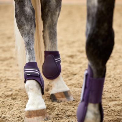 Show full view: Horze Adepto Fetlock Horse Boots, Blackcurrant Purple, Pony slide 4 of 7