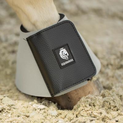 Show full view: Equinavia Toki Neoprene Overreach Horse Boots, Steel Grey, Large slide 2 of 3