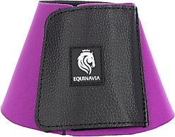 Equinavia Toki Neoprene Overreach Horse Boots, Bright Purple, Medium