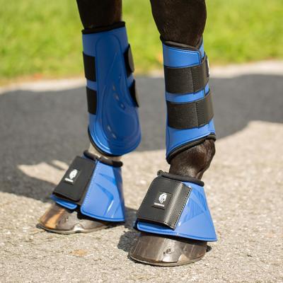 Show full view: Equinavia Odin Flexi Overreach Horse Boots, Royal Blue, Large slide 2 of 5