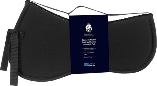 Show full view: Equinavia Kalmar CoolMax Memory Foam Half Horse Pad, Black slide 5 of 5