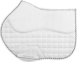 Equinavia Lillehammer Memory Foam All Purpose Horse Saddle Pad, White
