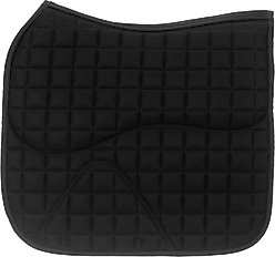Equinavia Lillehammer Memory Foam Dressage Horse Saddle Pad, Black slide 2 of 2
