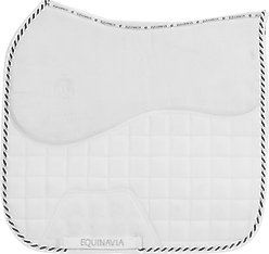 Equinavia Lillehammer Memory Foam Dressage Horse Saddle Pad, White