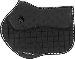 Equinavia Lillehammer Memory Foam All Purpose Horse Saddle Pad, Black