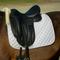 Show in main carousel: Equinavia Oslo Dressage Ultra Fleece Square Horse Pad, White/Ivory White slide 4 of 6