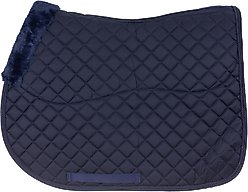 Equinavia Oslo All Purpose Ultra Fleece Square Horse Pad, Navy/Navy