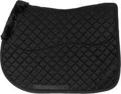 Equinavia Oslo All Purpose Ultra Fleece Square Horse Pad, Black/Black