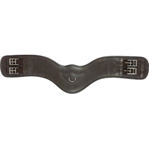 Equinavia Saga Anatomic Dressage Horse Girth, Chocolate Brown, 22-in
