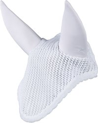 Horze Marquess Horse Ear Net, White