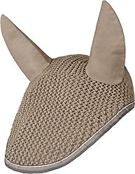 Horze Adepto Horse Ear Net, Safari Brown, Horse