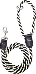 Kanine Rope Dog Leash, Tap Shoe Black, Small