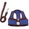 Show in main carousel: Kanine Dog Harness & Leash Set, Sodalite Blue, Medium slide 1 of 1