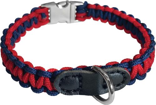 Show full view: Kanine Rope Dog Collar, Mars Red, XX-Large slide 4 of 5