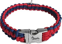 Kanine Rope Dog Collar, Mars Red, Small slide 2 of 3