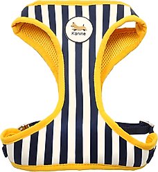 Kanine Stripe Dog Harness, Solar Power Yellow, Medium