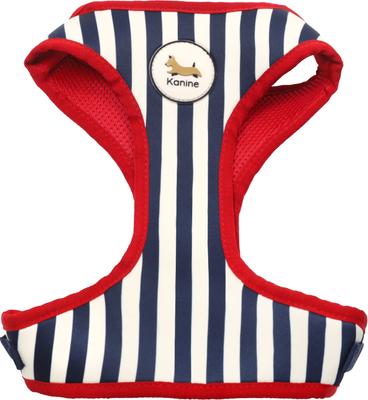 Show full view: Kanine Stripe Dog Harness, Black Iris, X-Large slide 2 of 3