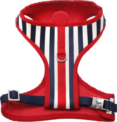 Show full view: Kanine Stripe Dog Harness, Black Iris, X-Large slide 3 of 3