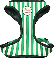 Kanine Stripe Dog Harness, Fern Green, X-Large