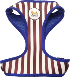 Kanine Stripe Dog Harness, Zinfandel Burgundy, Small