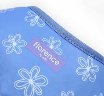 Show full view: florence by mills Print Dog Harness, Blue, X-Small/Small slide 9 of 9