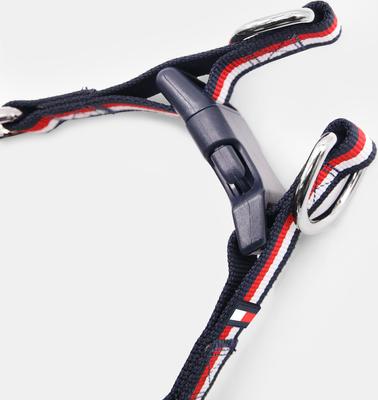 Show full view: Tommy Hilfiger Color-Blocked Dog Harness, Desert Sky/Red/White, X-Small/Small slide 5 of 5