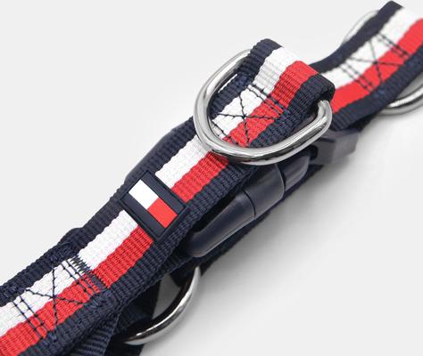 Show full view: Tommy Hilfiger Color-Blocked Dog Harness, Desert Sky/Red/White, X-Small/Small slide 3 of 5