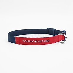 Tommy Hilfiger Core Dog Collar, Desert Sky/Red, X-Small/Small