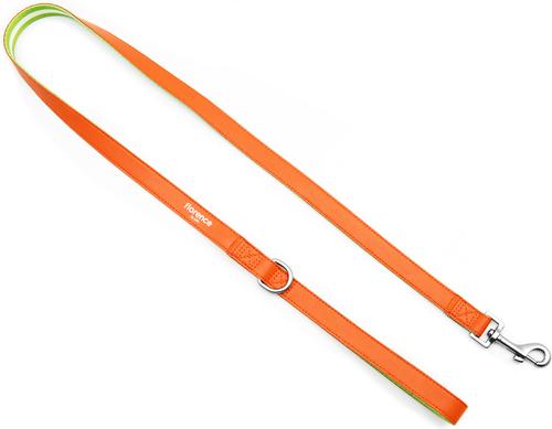 Show full view: florence by mills Appleskin Dog Leash, Orange, Small slide 2 of 5