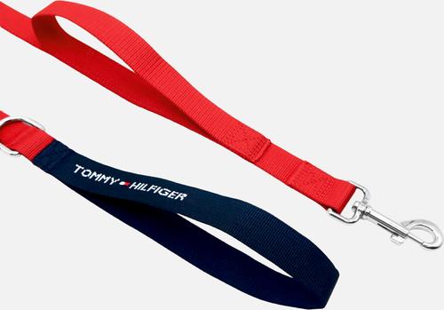 Show full view: Tommy Hilfiger Core Dog Leash, Primary Red/Navy, Large slide 2 of 2