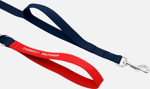 Show full view: Tommy Hilfiger Core Dog Leash, Desert Sky/Red, Large slide 2 of 2