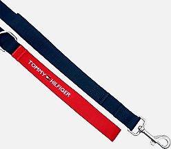 Tommy Hilfiger Core Dog Leash, Desert Sky/Red, Large