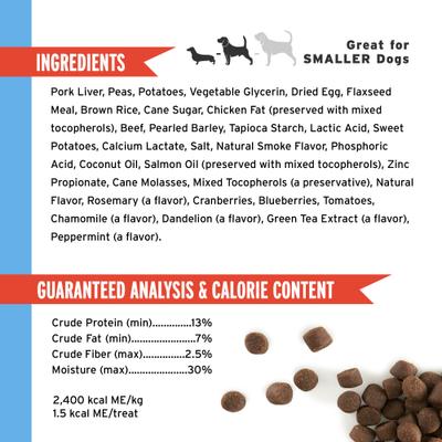 Show full view: Pet Botanics Mini Training Reward Beef Flavor Dog Treats, 10-oz bag slide 3 of 13