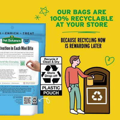 Show full view: Pet Botanics Mini Training Reward Chicken Flavor Dog Treats, 4-oz bag slide 6 of 13