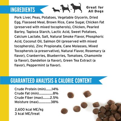 Show full view: Pet Botanics Training Reward Chicken Flavor Dog Treats, 20-oz bag slide 3 of 13