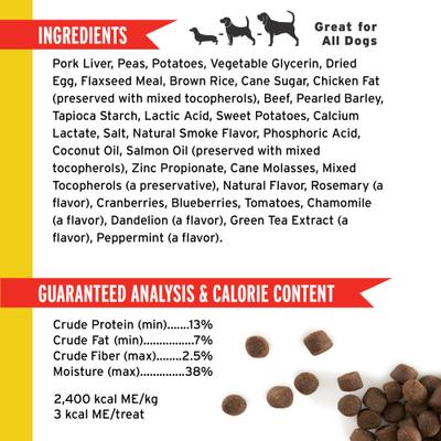 Show full view: Pet Botanics Training Reward Beef Flavor Dog Treats, 20-oz bag slide 3 of 13