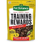 Pet Botanics Training Reward Beef Flavor Dog Treats, 20-oz bag