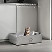 Show in main carousel: Ptlom Paw Print High Sided Cat Litter Box, X-Large slide 8 of 10