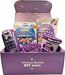 The Lazy Dog Cookie Co. Celebrate with Love Birthday Bundle for a Charming Boy Dog Treats