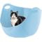 Show in main carousel: IRIS Flexi Cat Litter Pan with Handles, Blue, Large slide 3 of 11