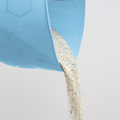 Show full view: IRIS Flexi Cat Litter Pan with Handles, Blue, Large slide 7 of 11