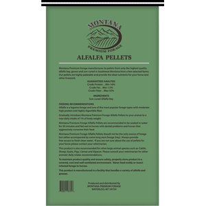 Montana Premium Forage Alfalfa Pellets Horse Feed, 40-lb bag