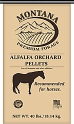 Montana Premium Forage Alfalfa Orchard Pellets Horse Feed, 40-lb bag slide 1 of 2