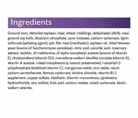 Show full view: Mazuri Ratite Starter Emu & Ostrich Food, 40-lb bag, 2 count slide 3 of 6