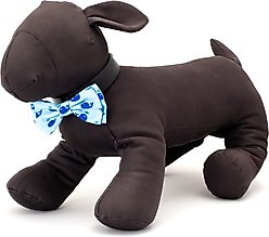 The Worthy Dog Squirt Dog Bow Tie, Blue, Large slide 2 of 3