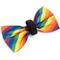 Show in main carousel: The Worthy Dog Rainbow Dog Bow Tie, Multicolored, Small slide 3 of 4
