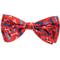 Show in main carousel: The Worthy Dog Preppy Bones Dog Bow Tie, Red/White/Blue, Small slide 1 of 3